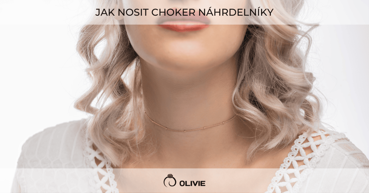 Choker náhrdelníky BLOG OLIVIE.cz